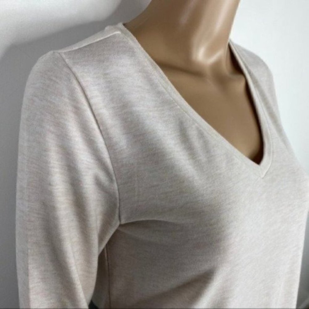 Soft Surroundings Top Cream Color Size Xsp - image 3